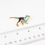 Velociraptor Enamel Pin (Velociraptor mongoliensis)