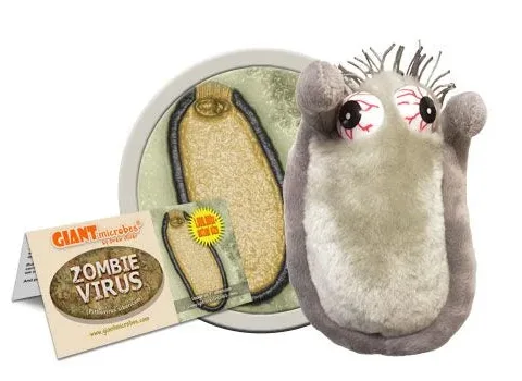 GIANTmicrobes Zombie Virus Plush